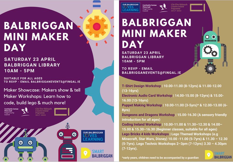 Balbriggan Mini Maker Day